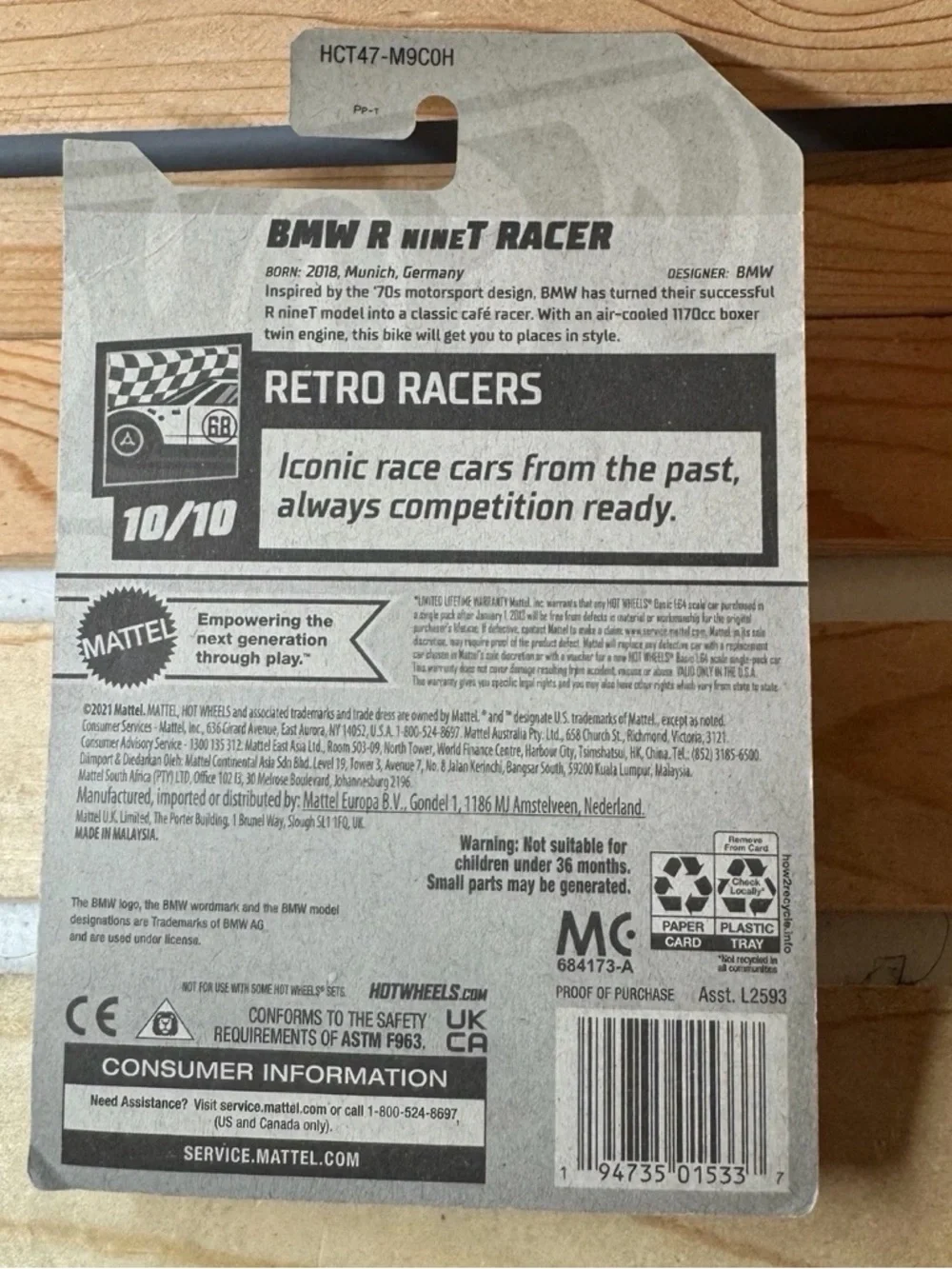 Hot Wheels Racing F1 & Motorcycles Diecast Car 1:64 Scale Unopened New Lot (7) - Picture 13 of 13